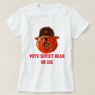 Vote Soviet Bear T-Shirt
