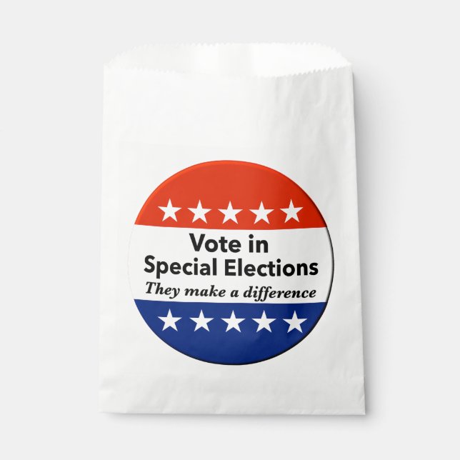 Vote Special Elections Favour Bag (Front)