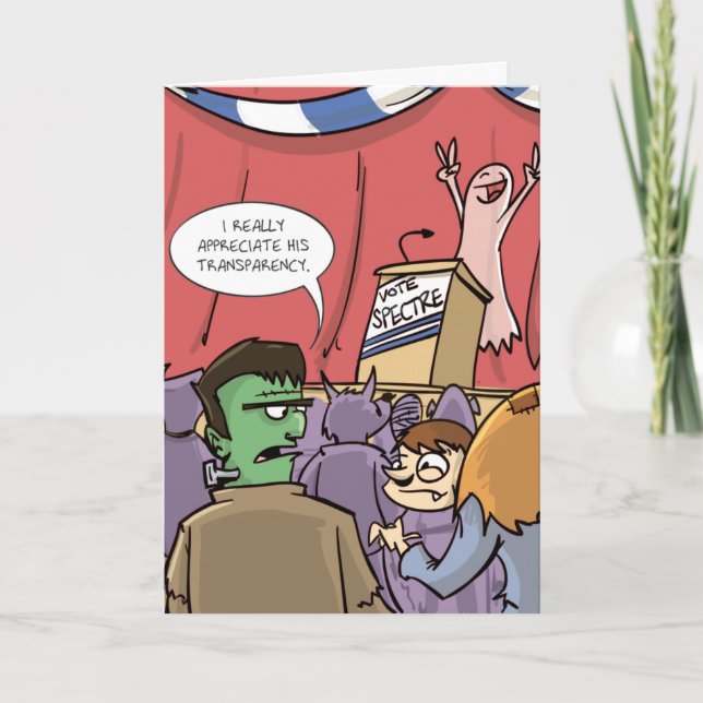 Vote Specter | Political Halloween Card (Front)
