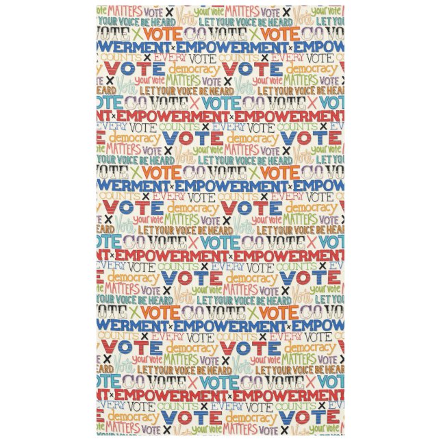 VOTE TABLECLOTH (Front)