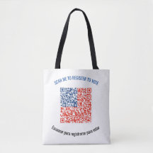 Vote Tote - QR CODE to register voters