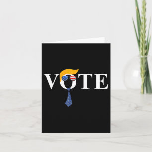Vote Trump 2024 Hair Tie Funny Pocket Design Card