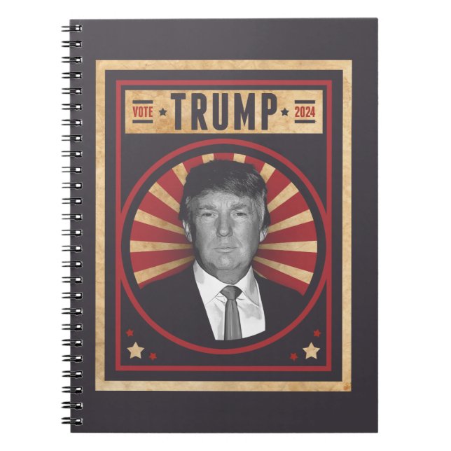Vote Trump 2024 Notebook (Front)