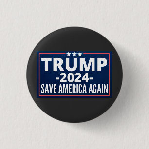 vote, trump 2024, trump2024, 2024, trump 2020 3 cm round badge