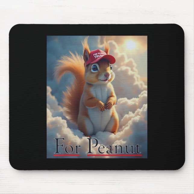 Vote Trump For Peanut The Squirrel 1  Mouse Pad (Front)