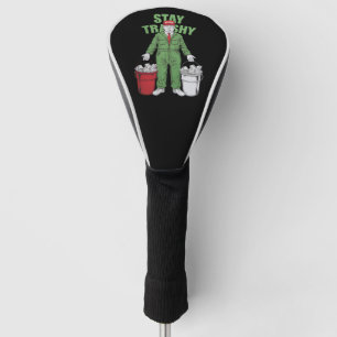 Vote Trump Garbage Man Stay Trashy 2024 Election Golf Head Cover