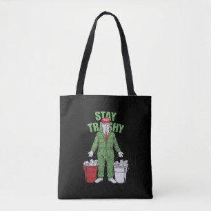 Vote Trump Garbage Man Stay Trashy 2024 Election  Tote Bag