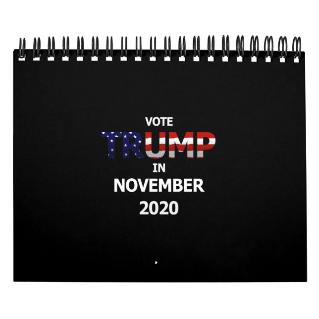 Vote Trump in 2020 Calendar (Cover)
