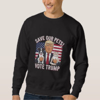 Vote Trump Save Our Pets Cats Dogs 2024 Safe Again