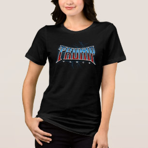 Vote trump Vance electric duo 2024 USA elections Tri-Blend Shirt