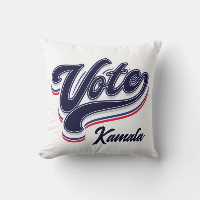 Vote Typography - Election  Cushion (Front)