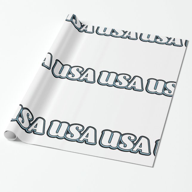 Vote USA Wrapping Paper (Unrolled)