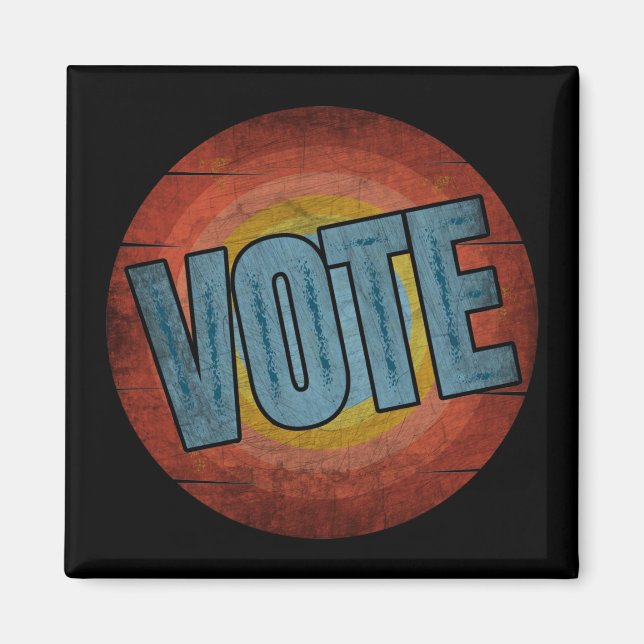 VOTE VINTAGE MAGNET (Front)