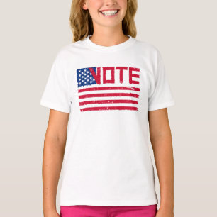 Vote With Vote with US Flag. T-Shirt