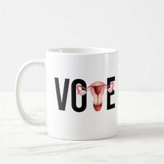 Vote with your Uterus Coffee Mug