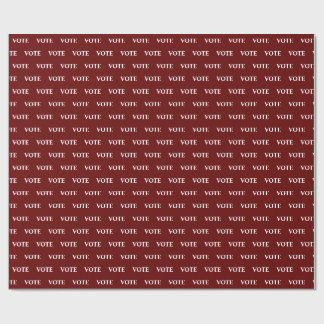 Vote Wrapping Paper
