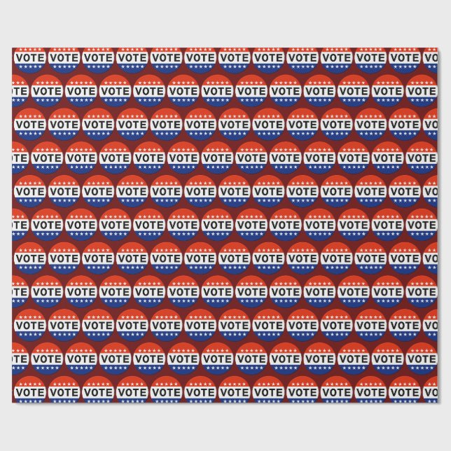 Vote Wrapping Paper (Flat)