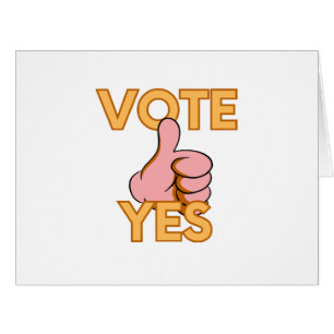 Vote yes