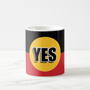 Vote yes coffee mug