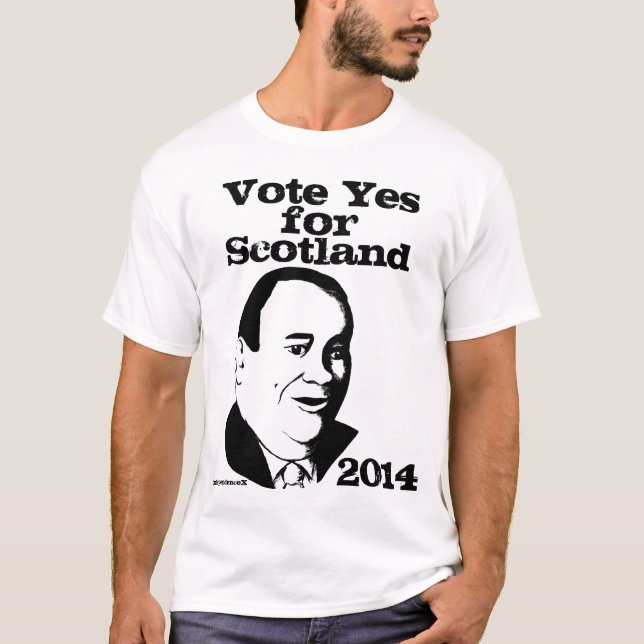 Vote Yes for Scotland 2014 T-Shirt (Front)