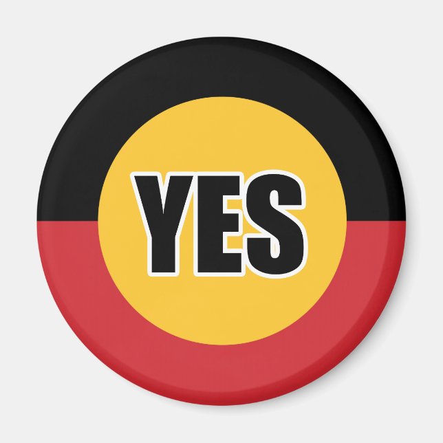 Vote yes magnet (Front)