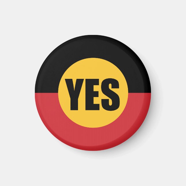 Vote yes magnet (Front)