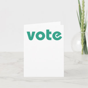 Vote Your Voice S Multicolor Rainbow  Card