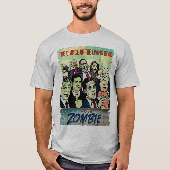 Vote Zombie T-Shirt (Front)