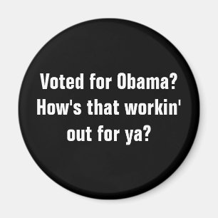 Voted for Obama?How's that workin' out for ya? Magnet