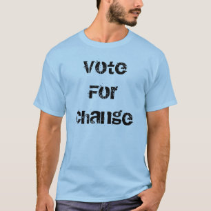 VoteFor Change Obama T-Shirt