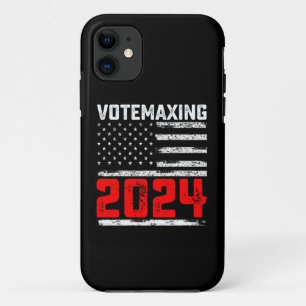 VoteMaxing 2024 Trump Presidential Election iPhone 11 Case