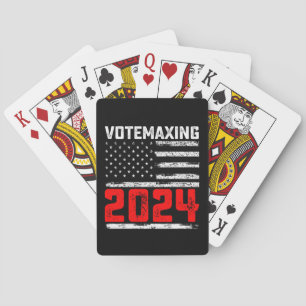 VoteMaxing 2024 Trump Presidential Election Playing Cards