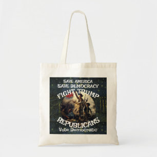 VotePolitical Patriotic Trump Republican Party Tote Bag