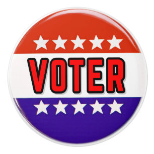 Voter Ceramic Knob