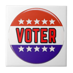 Voter Ceramic Tile