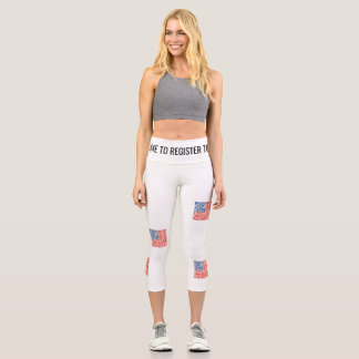 Voter Registration Yoga pants