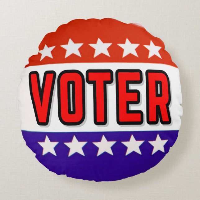 Voter Round Cushion (Front)
