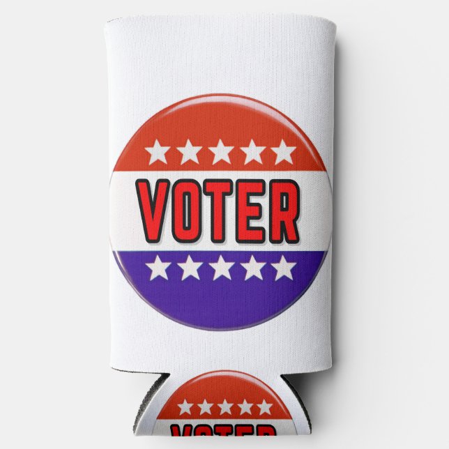 Voter Seltzer Can Cooler (Front)