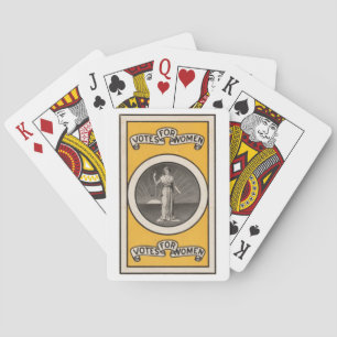 Voters for Women Playing Cards