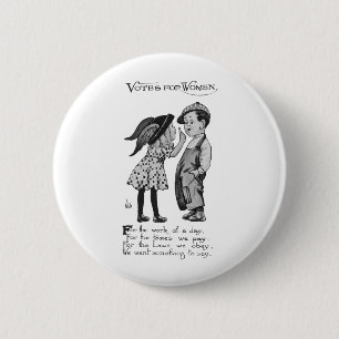 Votes For Women 6 Cm Round Badge