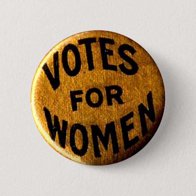 Votes for Women - Button (Front)