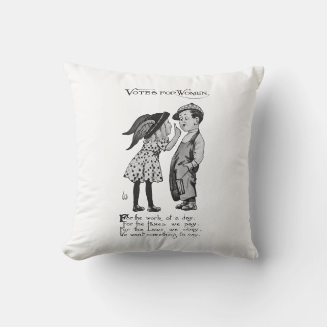 Votes For Women Cushion (Front)