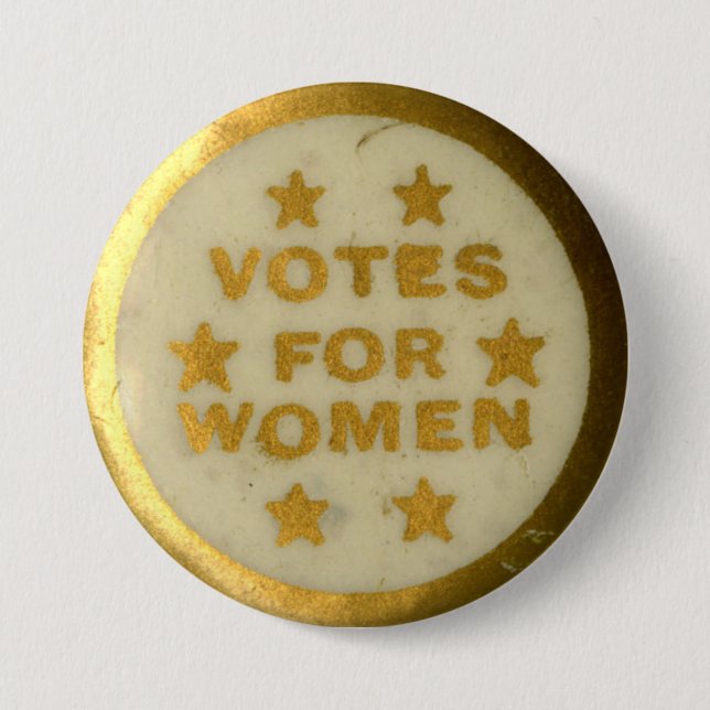 Votes for Women Historic Star Suffrage Pin (Front)