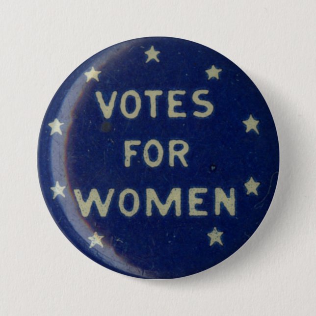 Votes for Women Historic Star Suffrage Pin (Front)