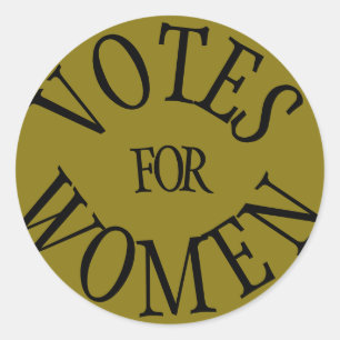 Votes for Women Suffragette Sticker