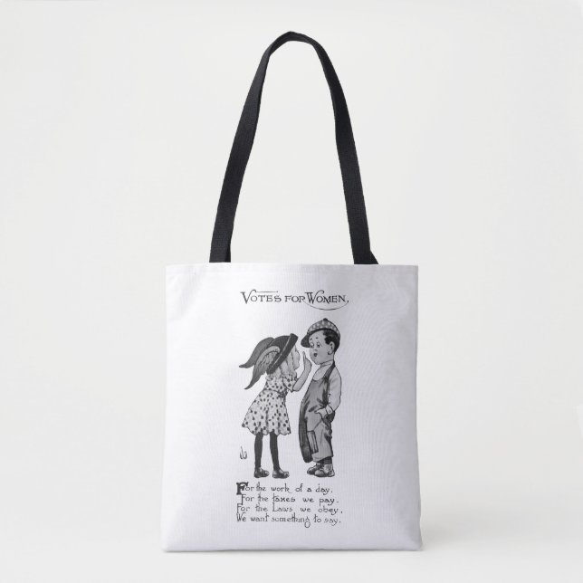 Votes For Women Tote Bag (Front)