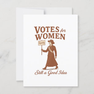 Votes for Women, Vintage Suffragette Art Postcard