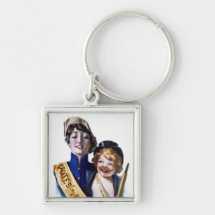 Votes for Women - Women's Suffrage, 1915 Key Ring