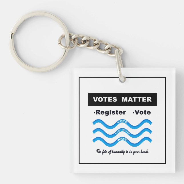 Votes Matter Key Ring (Front)