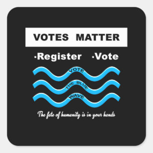 Votes Matter Square Sticker